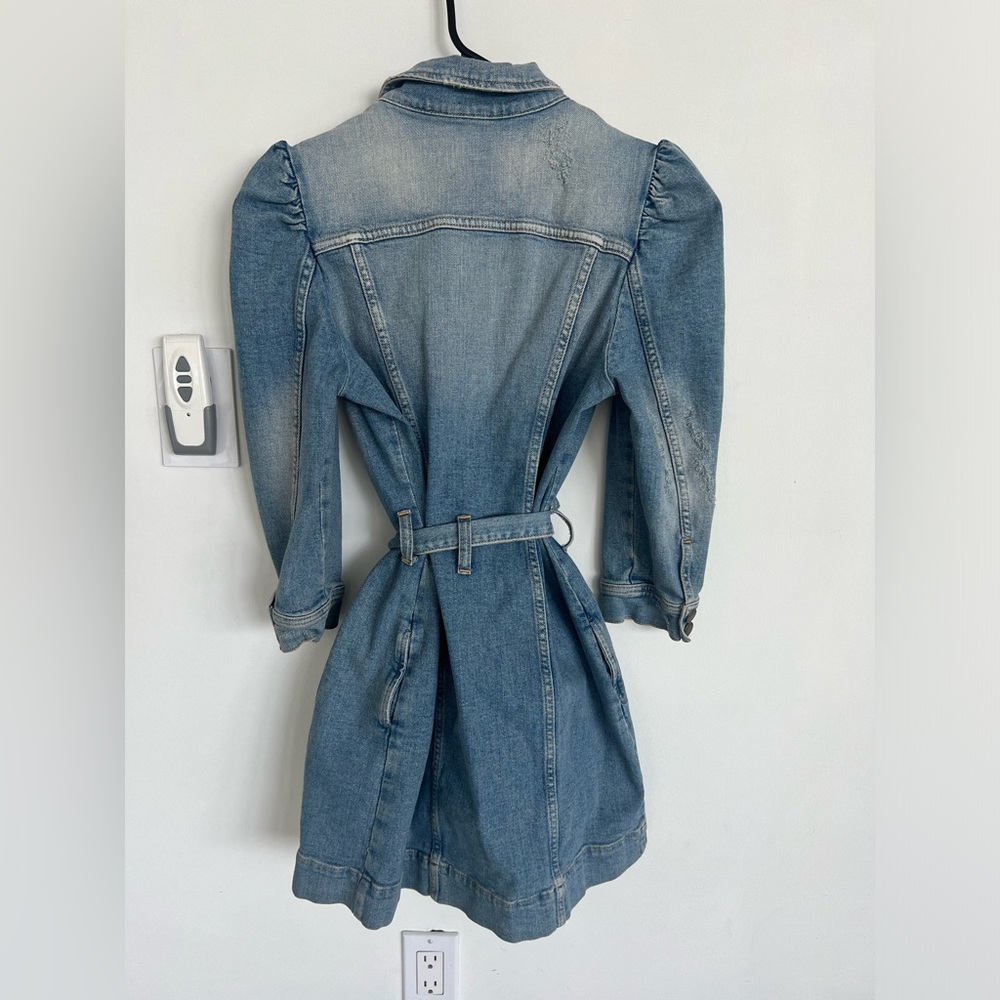 Retrofete Blue Denim Dress - Picture 4 of 8